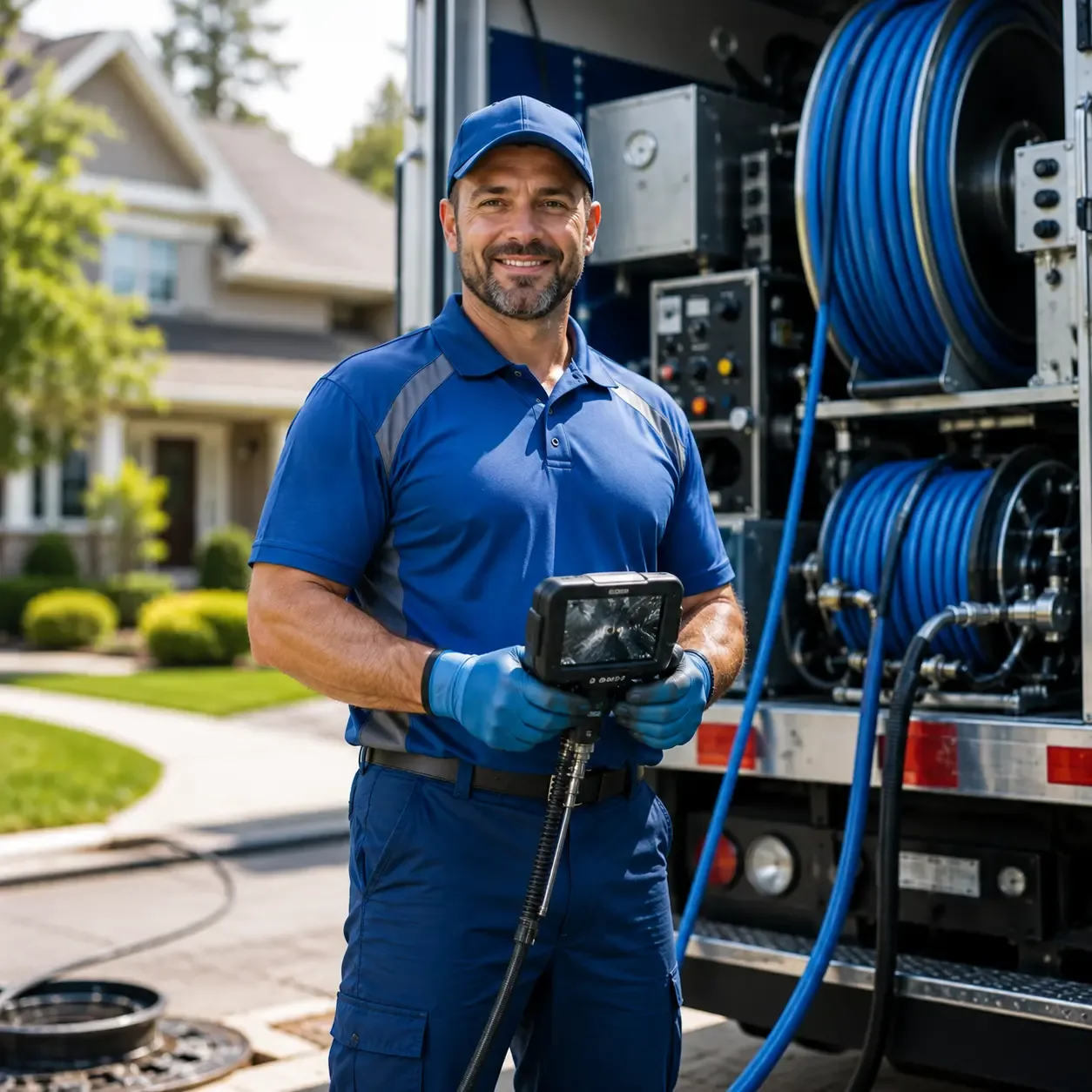 Local outdoor drain cleaning specialists in Burlington, MA